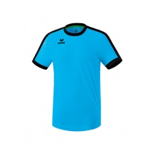 Erima Sport T-shirt Jersey Retro Star (100% Polyester) Curacao Blue/Black Men